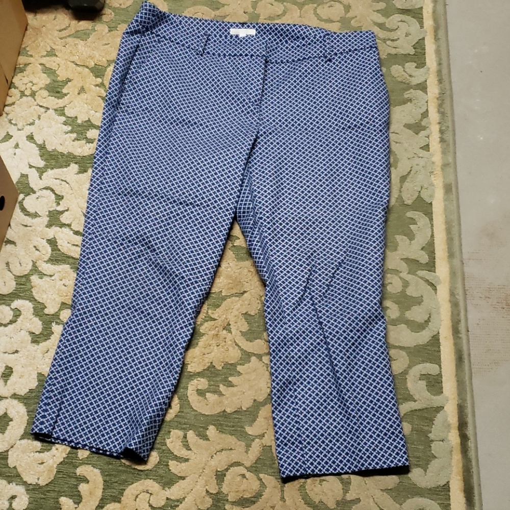 Delia cropped pants size 14